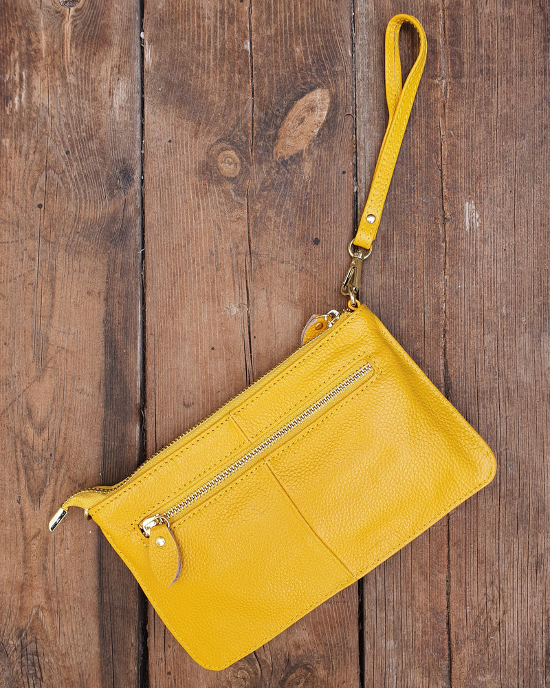 Evening bag - yellow