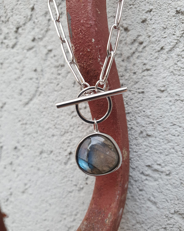 Labradorite necklace