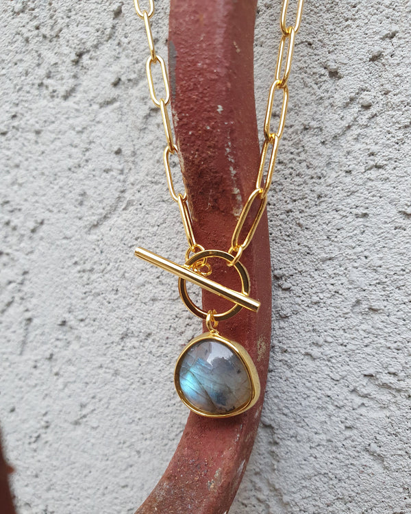 Labradorite necklace