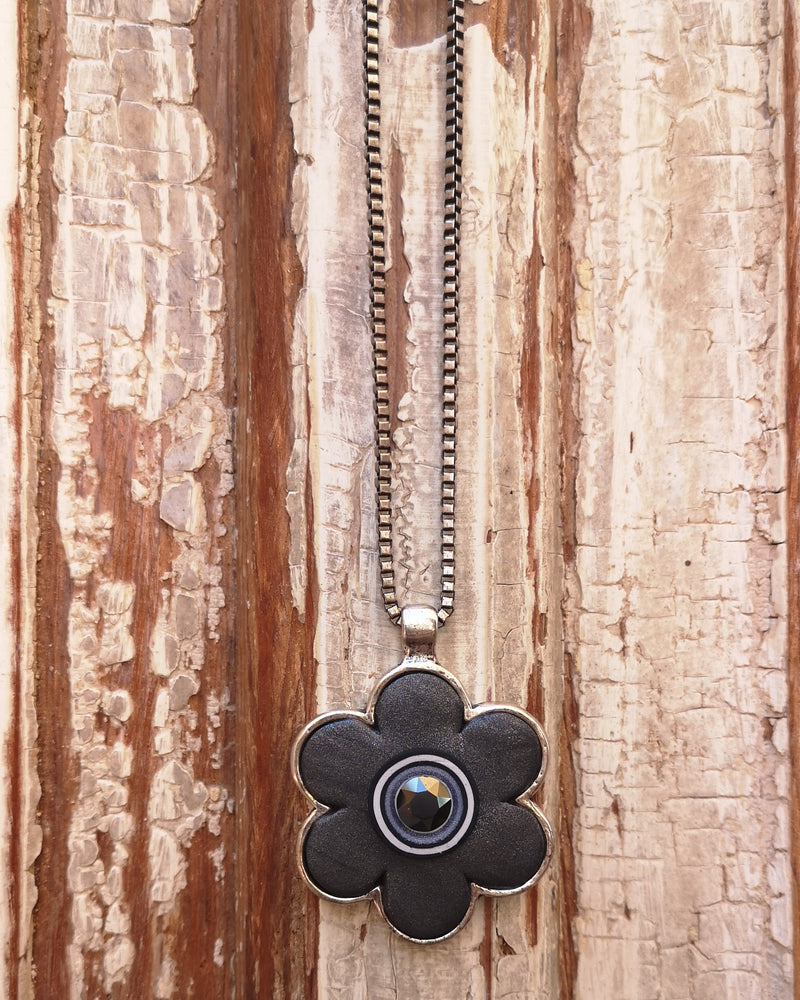 my studio flower - gray